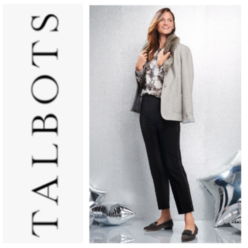 NEW!  Talbots ankle chino pants (12)